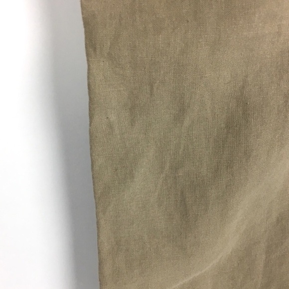 AMERICAN RAG Linen Drawstring Pants Lagenlook Minimalist Lounge Y2K Style Size 1 - Picture 6 of 9